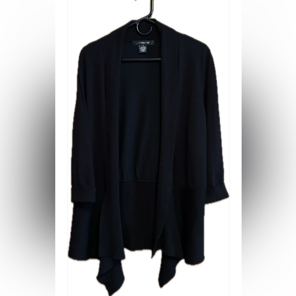 89th & Madison Black Knit Cardigan